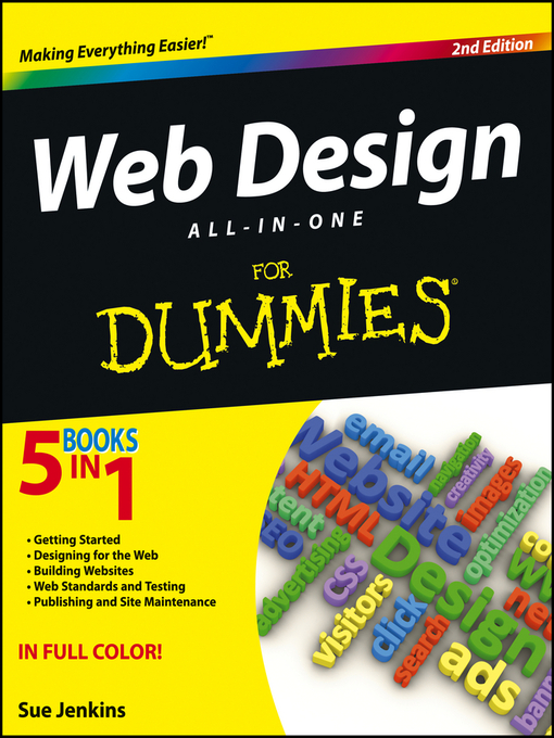 Title details for Web Design All-in-One For Dummies by Sue Jenkins - Available